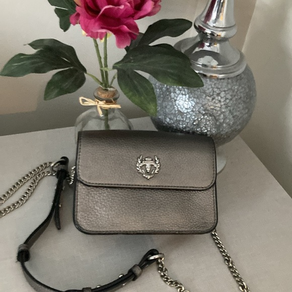 RUDSAK Handbags - Rudsak silver metallic convertible crossbody